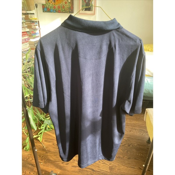 PGA Tour Golf Polo Shirt Mens Size Large Navy - Picture 3 of 4